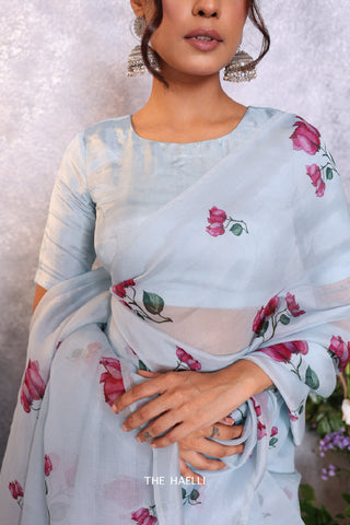 Oasis Blue Blouse Oasis Blue Blouse