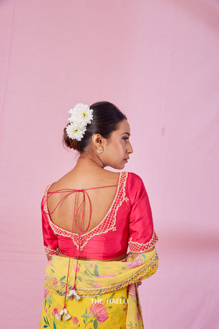 Jia Raani Hand Embroidered Blouse Jia Raani Hand Embroidered Blouse