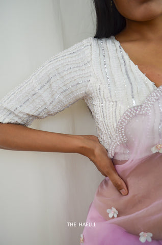 Chandelier Hand-Embroidered Blouse Chandelier Hand-Embroidered Blouse