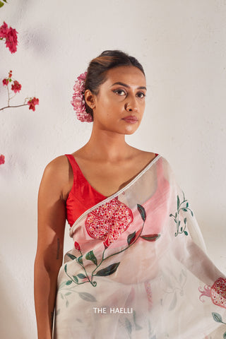 Jenna Red Silk Blouse Jenna Red Silk Blouse