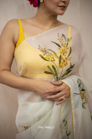 Jenna Yellow Silk Blouse Jenna Yellow Silk Blouse