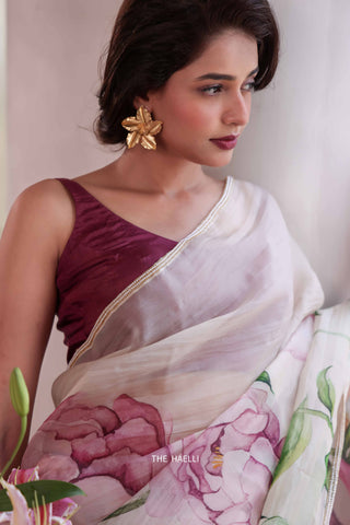 Jenna Maroon Silk Blouse Jenna Maroon Silk Blouse