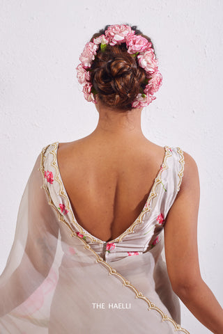 Nadia Goose Satin Silk Blouse Nadia Goose Satin Silk Blouse