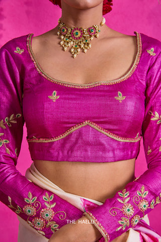 Firdaus Falsa Tussar Silk Blouse Firdaus Falsa Tussar Silk Blouse