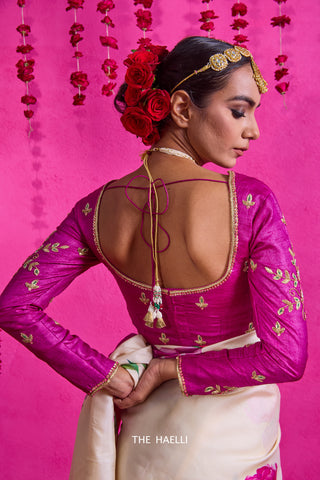 Firdaus Falsa Tussar Silk Blouse Firdaus Falsa Tussar Silk Blouse