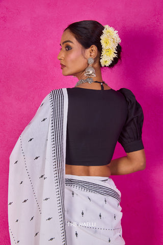 Pia Black Cotton Blouse Pia Black Cotton Blouse