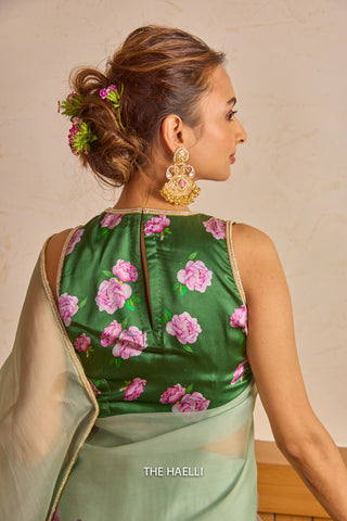 Raavi Green Blouse Raavi Green Blouse