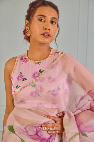 Raavi Lilac Pink Blouse Raavi Lilac Pink Blouse