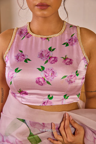 Raavi Lilac Pink Blouse Raavi Lilac Pink Blouse