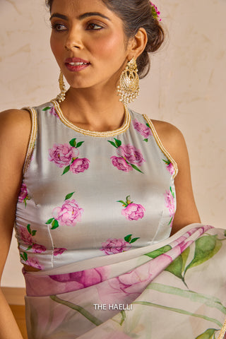 Raavi Grey Blouse Raavi Grey Blouse