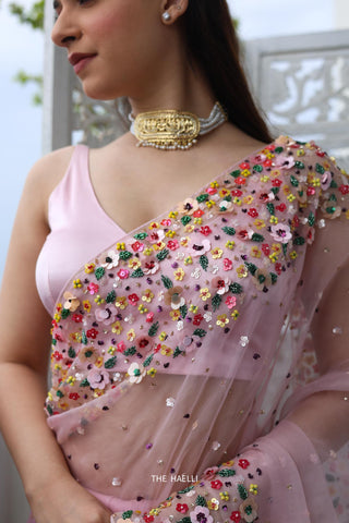 Velora Pink Stretchable Blouse Velora Pink Stretchable Blouse