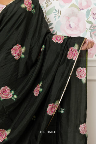 Sitara Green Silk Saree Sitara Green Silk Saree