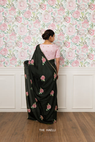 Sitara Green Silk Saree Sitara Green Silk Saree