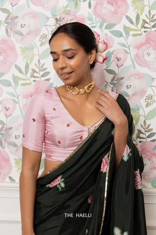 Sitara Green Silk Saree Sitara Green Silk Saree