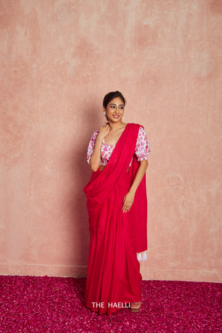 Ruby Cotton Saree on Budget Ruby Cotton Saree on Budget