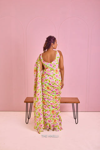 Sofia White Crepe Silk Saree Sofia White Crepe Silk Saree