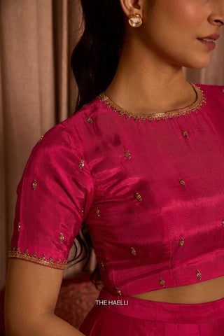 Aaina Raani Uppada Silk Blouse