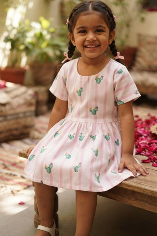 Baby Cactus Kiss Pink Dress