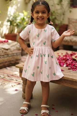 Baby Cactus Kiss Pink Dress
