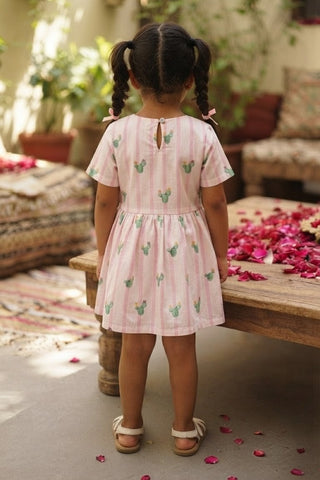 Baby Cactus Kiss Pink Dress