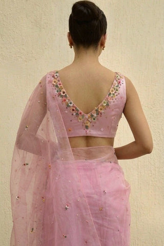 Lily Pink Stretchable Blouse