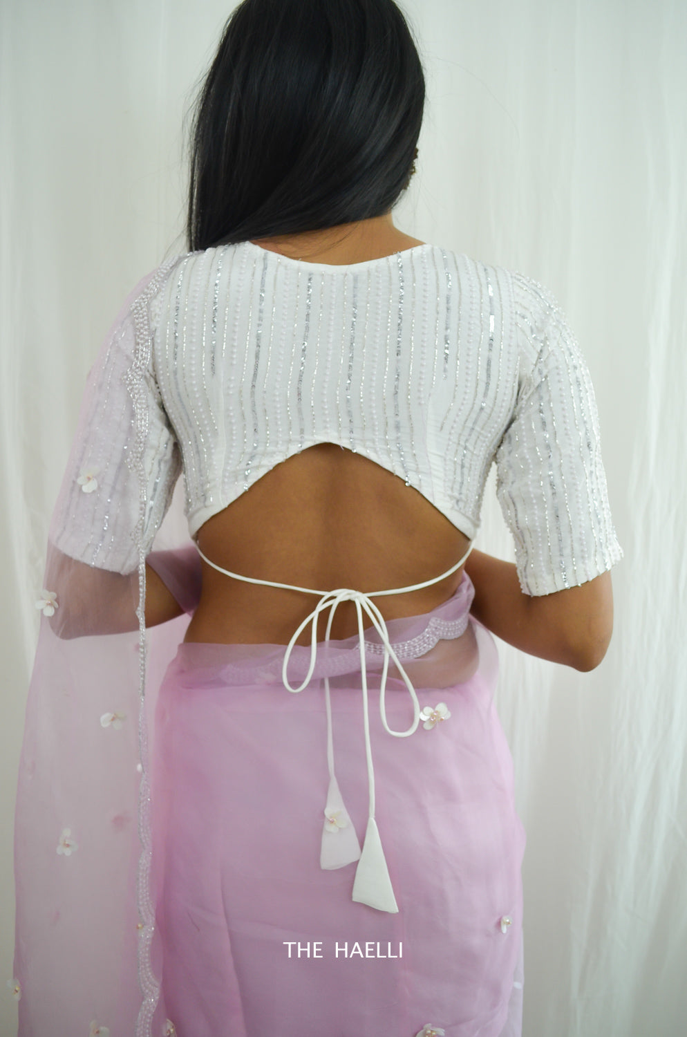 Chandelier Hand-Embroidered Blouse