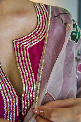 Mishti Mulberry Silk Blouse