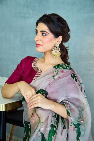 Mishti Mulberry Silk Blouse