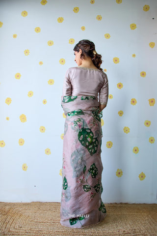 Mishti Blush Silk Blouse