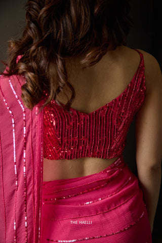 Chrome Pink Blouse
