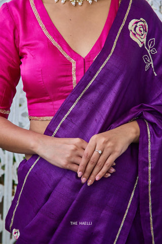 Dhara Raani Silk Blouse