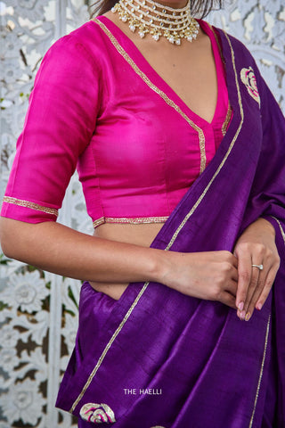 Dhara Raani Silk Blouse
