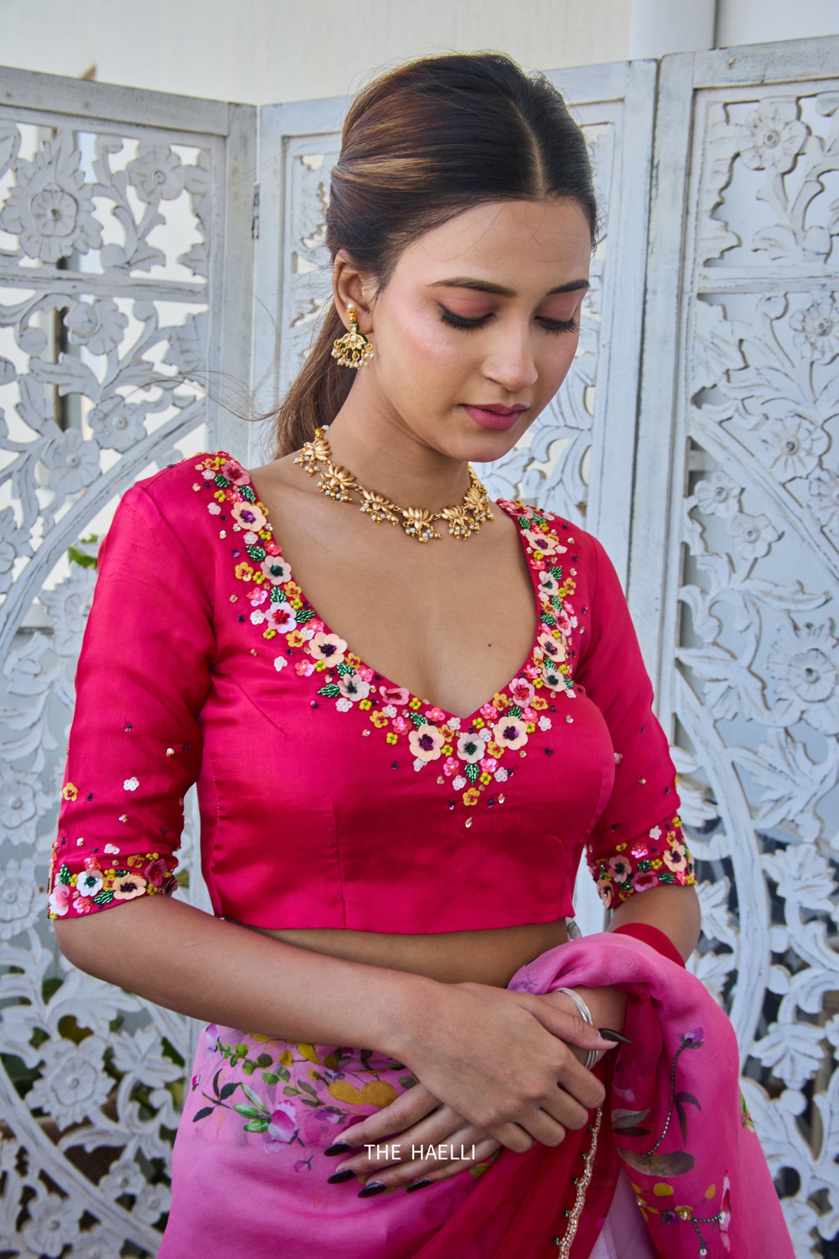 Lily Raani Silk Blouse