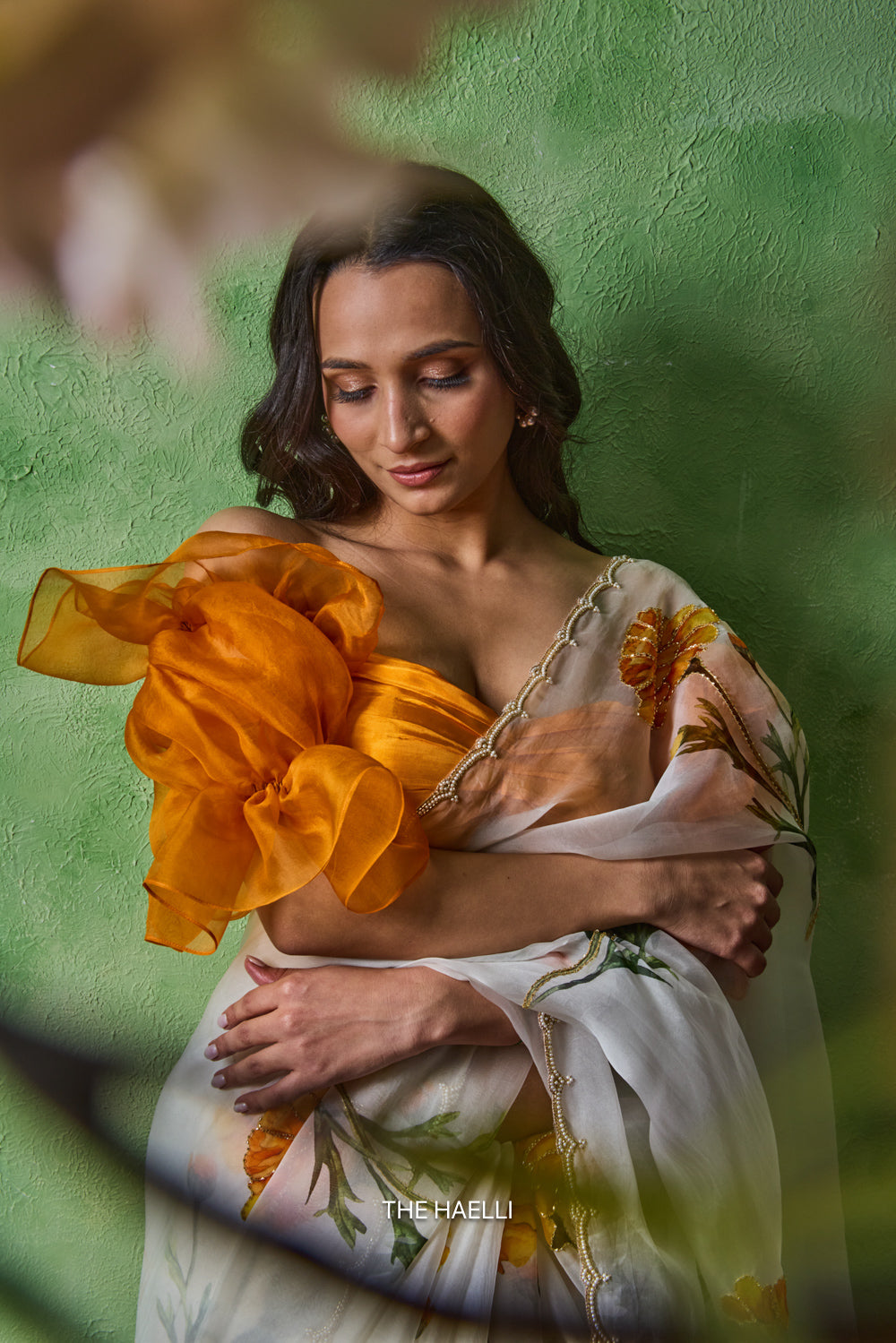 Stella Saffron Organza Blouse