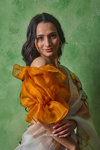 Stella Saffron Organza Blouse