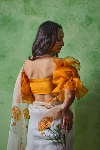 Stella Saffron Organza Blouse