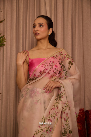 Jasmine Pink Silk Blouse