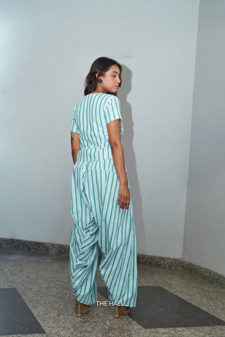 Skyline Blue Cotton Top