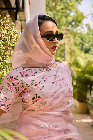 Rosie Pink Organza Blouse