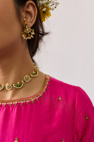 Aaina Raani Uppada Silk Blouse