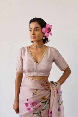 Ratan Hazel Uppada Silk Blouse
