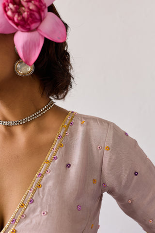 Ratan Hazel Uppada Silk Blouse