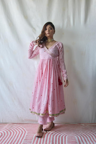 Polka Story Pink Kurta Set