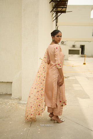 Lily Beige Kurta Set