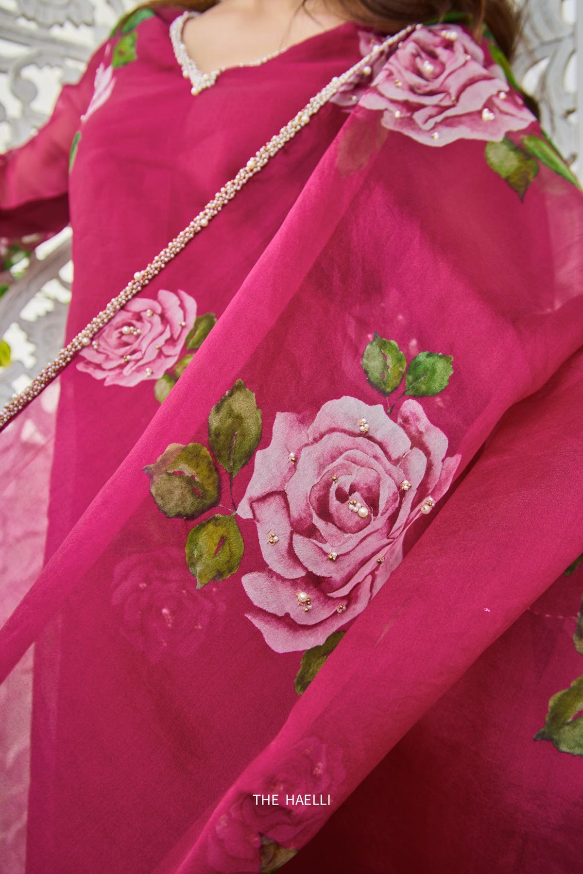 Amira Mulberry Organza Silk Dupatta