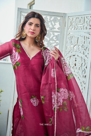 Amira Mulberry Organza Silk Dupatta