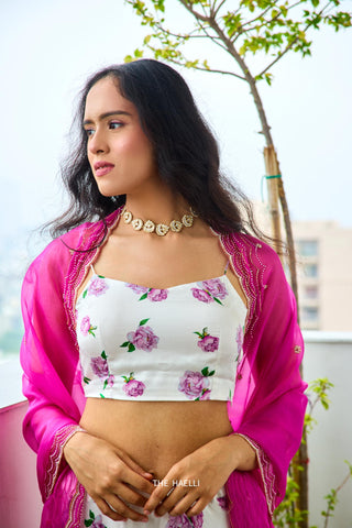 Raavi Satin Silk Lehenga Set