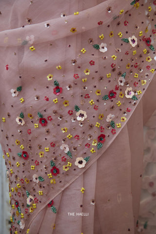 Lily Tan Organza Saree