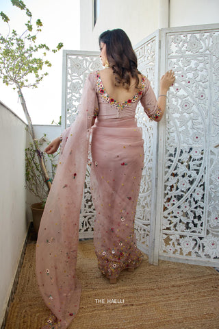 Lily Tan Organza Saree