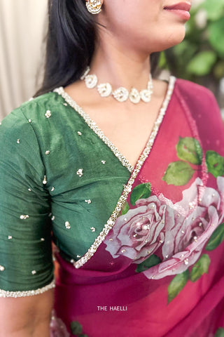 Amira Mulberry Organza Silk Saree